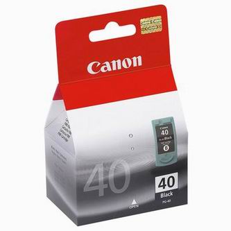 Obrazek Canon 40 (PG-40) 0615B001 originální inkoustová kazeta, barva náplně černá, výtěžnost cartridge 490 stran