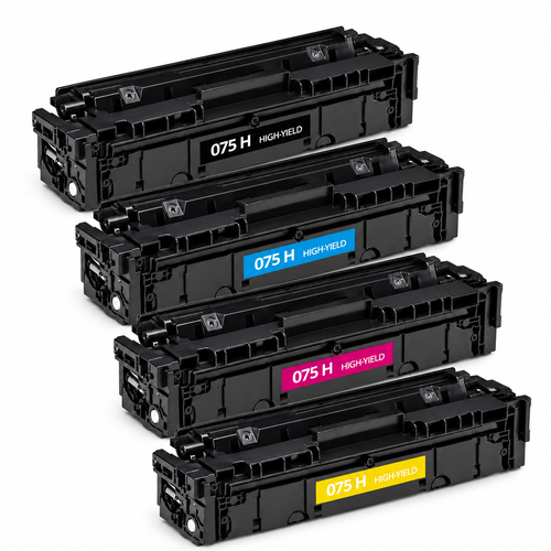 Obrazek Canon 075H 075H-MULTIPACK kompatibilní tonerová kazeta, barva náplně azurová/purpurová/žlutá/černá