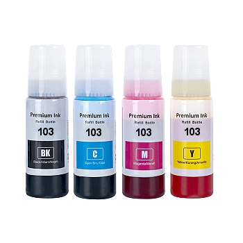 Obrazek Epson 103 103-MULTIPACK kompatibilní ink bottle, barva náplně azurová/purpurová/žlutá/černá