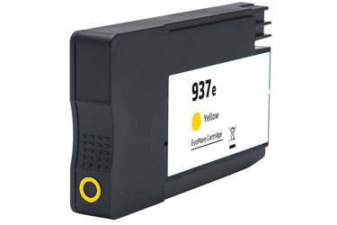 Obrazek HP 937E 4S6W8NE kompatibilní inkoustová kazeta, barva náplně žlutá, výtěžnost cartridge 1650 stran