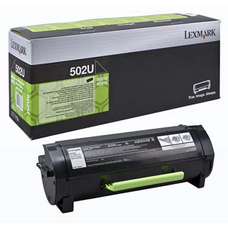 Obrazek Lexmark 50F2U00 originální tonerová kazeta, barva náplně černá, výtěžnost cartridge 20000 stran