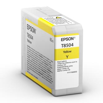 Obrazek Epson C13T850400 originální inkoustová kazeta, barva náplně žlutá