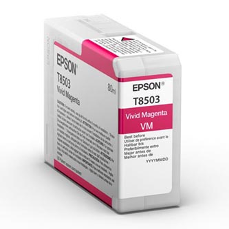 Obrazek Epson C13T850300 originální inkoustová kazeta, barva náplně purpurová