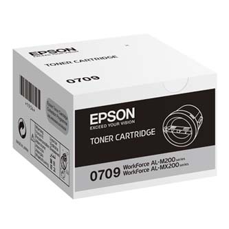 Obrazek Epson C13S050709 originální tonerová kazeta, barva náplně černá, výtěžnost cartridge 2500 stran