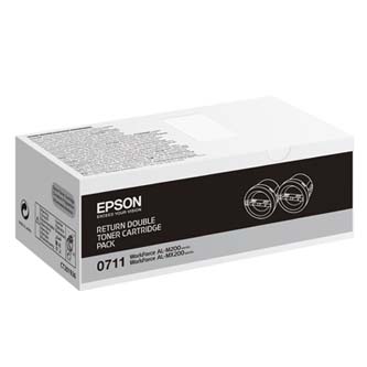 Obrazek Epson C13S050711 originální tonerová kazeta, barva náplně černá, výtěžnost cartridge 5000 stran