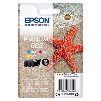 Epson 603 originální cartridge, toner, náplň, barva Série hvězdice