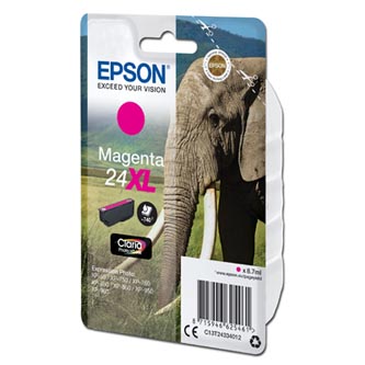 Epson 24XL originální cartridge, toner, náplň, barva Série slon
