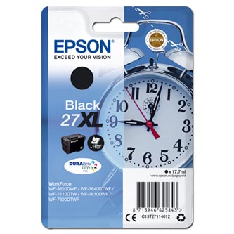 Epson 27XL originální cartridge, toner, náplň, barva