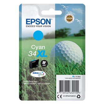 Epson 34XL originální cartridge, toner, náplň, barva Série Golf ball
