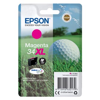 Epson 34XL originální cartridge, toner, náplň, barva Série Golf ball