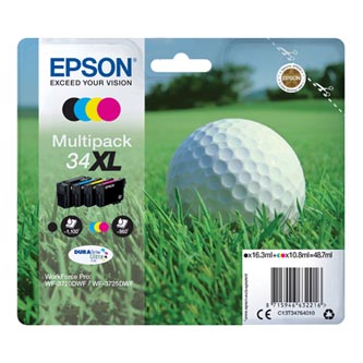 Epson 34XL Multipack originální cartridge, toner, náplň, barva Série Golf ball