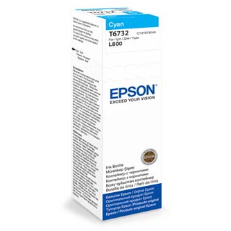 Obrazek Epson C13T67324A originální inkoustová kazeta, barva náplně azurová