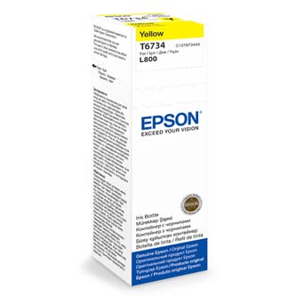 Obrazek Epson C13T67344A originální inkoustová kazeta, barva náplně žlutá