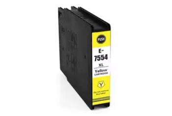 Obrazek Epson C13T756440 kompatibilní inkoustová kazeta, barva náplně žlutá, výtěžnost cartridge 4000 stran