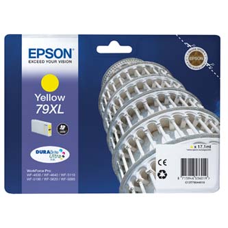 Obrazek Epson C13T79044010 originální inkoustová kazeta, barva náplně žlutá, výtěžnost cartridge 2000 stran
