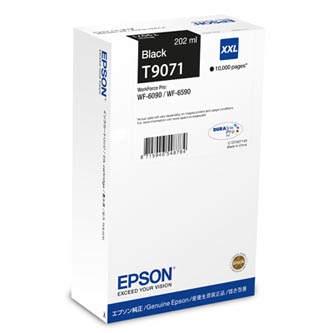 Obrazek Epson T9071 C13T907140 originální inkoustová kazeta, barva náplně černá