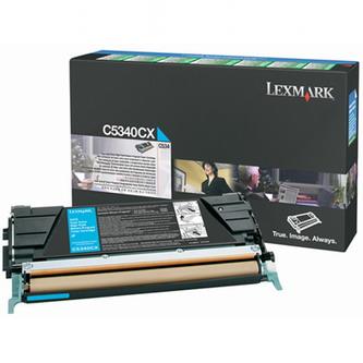Obrazek Lexmark C5340CX originální tonerová kazeta, barva náplně azurová, výtěžnost cartridge 7000 stran