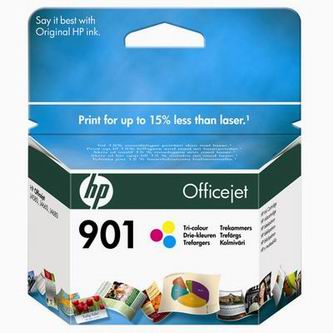 HP 901 CC656AE originální cartridge, toner, náplň, barva