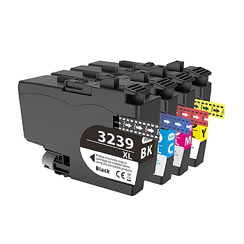 Obrazek Brother LC-3239 XL LC3239XL-MULTIPACK kompatibilní ink bottle, barva náplně azurová/purpurová/žlutá/černá