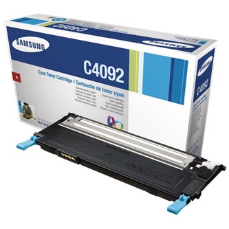 Obrazek HP C4092S SU005A originální tonerová kazeta, barva náplně azurová, výtěžnost cartridge 1000 stran