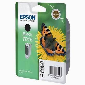 Obrazek Epson C13T01540110 originální inkoustová kazeta, barva náplně černá, výtěžnost cartridge 350 stran