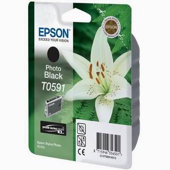 Obrazek Epson C13T05914010 originální inkoustová kazeta, barva náplně černá