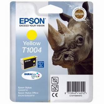 Obrazek Epson C13T10044010 originální inkoustová kazeta, barva náplně žlutá