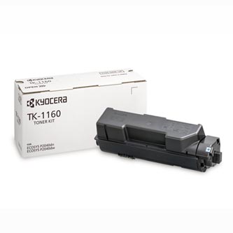 Kyocera TK-1160 1T02RY0NL0 originální toner, cartridge, náplň, barva Kyocera TK-1160 1T02RY0NL0 originální toner, cartridge, náplň, barva