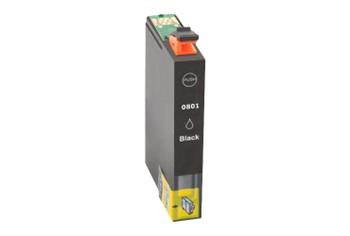 Obrázek T0801 C13T08014011 kompatibilní inkoustová kazeta, barva náplně černá Obrazek 10229
