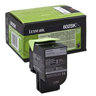 Obrázek Lexmark originální toner 80C2SK0, black, 2500str., return, Lexmark CX310dn, CX310n, CX410de, CX410 Obrazek 107181