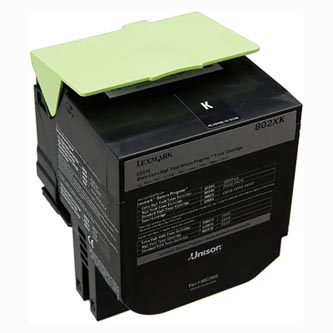 Obrázek Lexmark originální toner 80C2XK0, black, 8000str., return, extra high capacity, Lexmark CX510de, CX510dhe, CX510dthe Obrazek 107185