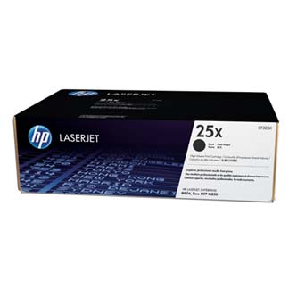 Obrázek HP originální toner CF325X, black, 40000str., HP 25x, HP LaserJet Enterprise M830z, M806dn, M806x+, 1ks Obrazek 110767