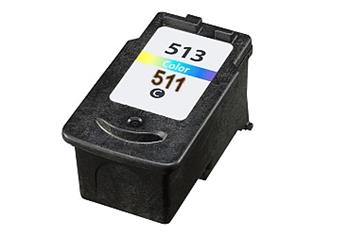Obrázek 511 (CL-511) 2972B001 kompatibilní inkoustová kazeta, barva náplně tříbarevná, 360 stran Obrazek 138809