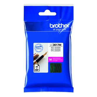 Brother LC3617M originální cartridge, toner, náplň, barva