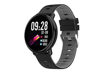 Obrázek Chytré hodinky K1, černo-šedý pásek Obrazek 212525