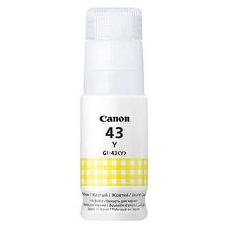 Obrazek Canon 43 4689C001 originální ink bottle, barva náplně žlutá, výtěžnost cartridge 3700 stran