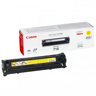 Obrázek Canon originální toner CRG716, yellow, 1500str., 1977B002, Canon LBP-5050, 5050n, MF-8050 Obrazek 48250