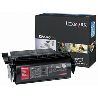 Obrázek Lexmark originální toner 12A5745, black, 25000str., Lexmark Optra T, T610, T612, T614, T616 Obrazek 48431