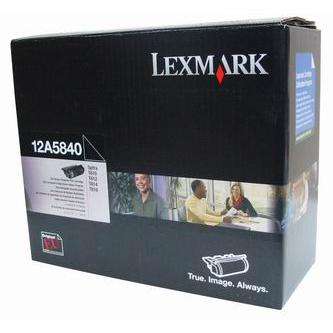 Obrázek Lexmark originální toner 12A5840, black, 10000str., return, Lexmark Optra T, T610, T612, T614, T616 Obrazek 48432