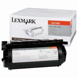 Obrázek 12A7360 originální tonerová kazeta, barva náplně černá, výtěžnost cartridge 5000 stran Obrazek 48451
