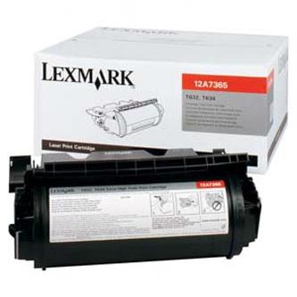 Obrázek Lexmark originální toner 12A7365, black, 32000str., Lexmark T630, T632, T634, X630, X632e Obrazek 48453