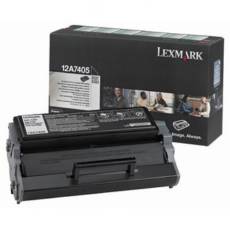 Obrázek Lexmark originální toner 12A7405, black, 6000str., return, Lexmark E321, E323 Obrazek 48455