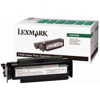 Obrázek Lexmark originální toner 12A7410, black, 5000str., return, Lexmark T420 Obrazek 48456
