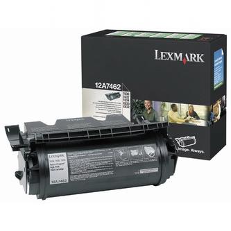 Obrázek 12A7462 originální tonerová kazeta, barva náplně černá, výtěžnost cartridge 21000 stran Obrazek 48460