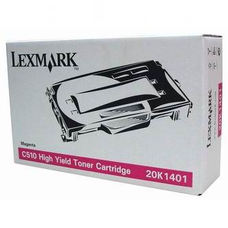 Obrázek 20K1401 originální tonerová kazeta, barva náplně purpurová, výtěžnost cartridge 6600 stran Obrazek 48534
