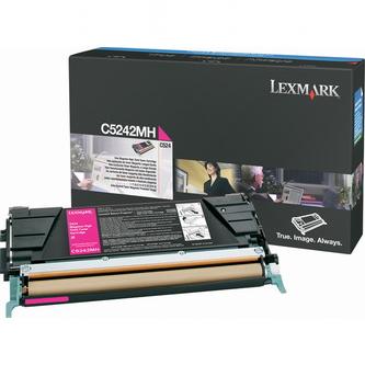 Obrázek Lexmark originální toner C5242MH, magenta, 5000str., Lexmark C524 Obrazek 48586