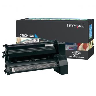 Obrázek Lexmark originální toner C780H1CG, cyan, 10000str., return, Lexmark C780, C782 Obrazek 48610