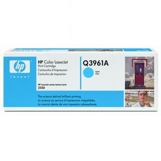 Obrázek HP originální toner Q3961A, cyan, 4000str., HP 122A, high capacity, HP Color LaserJet 2550, 2820, 2840 Obrazek 49891