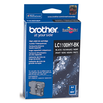 Obrázek Brother originální ink LC-1100HYBK, black, 900str., high capacity, Brother DCP-6690CW, MFC-6490CW Obrazek 49991