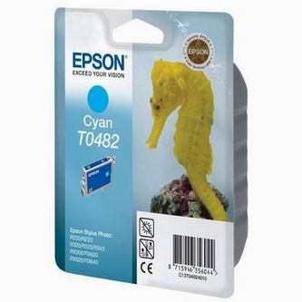 Obrázek Epson originální ink C13T048240, cyan, 430str., 13ml, Epson Stylus Photo R200, 220, 300, 320, 340, RX500, 600 Obrazek 50380